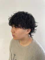 ニアウ 伊勢崎連取店(Niau)&nbsp;刈り上げセンターパート/波巻きツイストスパイラル/伊勢崎