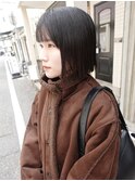 ミニボブ/切りっぱなしボブ【神戸元町/水原】