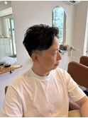 清潔感アップショートパーマ