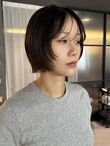 ノラ ギンザ(NORA GINZA) 切りっぱなしボブレイヤーボブ髪質改善20代30代面長銀座