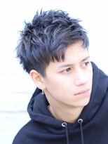 フィフス 大分(fifth)&nbsp;大分スパイキーパーマメンズカットスパイキーショート刈り上げ