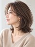 【大人女性に◎】白髪ぼかし透明感カラー＋オージュアクイックケア　￥7700～