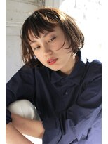 ナヌーク シブヤ(nanuk shibuya)&nbsp;【nanuk】　束感ショートBOB　×　ミントアッシュ