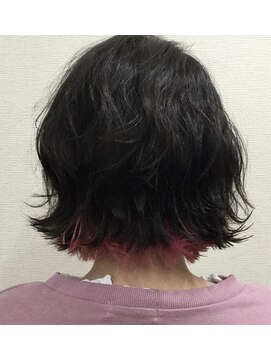 タクミ 美容院 庭瀬店(Takumi) チラ見せヘアー