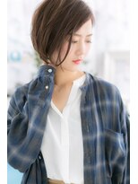 ミック ヘアアンドビューティー 大山店(miq  Hair&Beauty)&nbsp;ノーバング＆ワンレン…大人ボブb