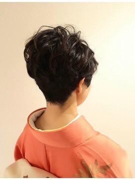 ヘアーアンドメイク ディライト(Hair&Make Delight) 着物ショートアレンジ