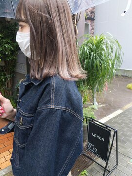 ローレン(LOREN) 【LOREN】透明感200倍グレージュ