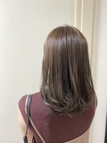 ヘアサロン ケッテ(hair salon kette) ハイライト×フォギーベージュ【鹿沼秀太】