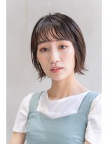 アメリ 新宿(Ameri)&nbsp;Ameri 大人っぽ外ハネボブ　イルミナカラー　【新宿】