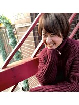 ヘアメイク マルナ 本店(HAIR MAKE MALUNA)&nbsp;【MALUNA ヒマワリ】横顔美人ショート