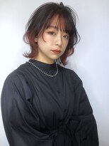 フー(fu.)&nbsp;ウルフ×インナーカラー