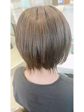 ヘアー バイ ミーズ(hair by Mii’s) ケイ素カラー ・アッシュベージュ