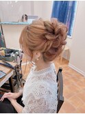 ミディアムヘア☆ゆるキレイアップ