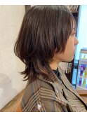 ミディアムマッシュウルフ