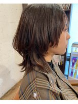 レボルトヘアー 松戸店(R-EVOLUT hair)&nbsp;ミディアムマッシュウルフ