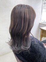ナチュラルシルバーバレイヤージュ