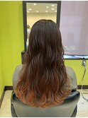 インナーカラー、トリートメント