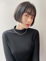 ビュートリアム ギンザ(BEAUTRIUM)&nbsp;透け感バング＊大人短めショートボブ〔銀座、20代、30代、40代〕