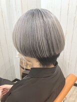 オアフ(Oahu)&nbsp;アウターカラー シルバーグレージュ×ブルーブラック