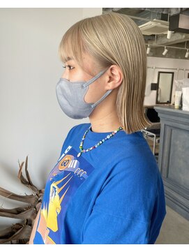 クイン(qin) ミルクティーベージュ