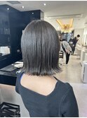 切りっぱなしボブ