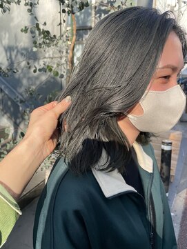 デイジー(Daisy) オリーブグレー/オリーブ/透け感カラー