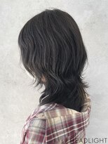 アーサス ヘアー サローネ 五井店(Ursus hair salone by HEADLIGHT) ブルーブラック×ウルフカット_807M1554