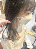 【AR.MARA】ゆる巻ロング × イヤリングカラー