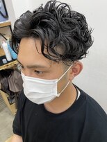 キューズ クラブ(cuz KLUB)&nbsp;【cuzKLUB】バーバースタイル カーリーパーマツーブロ［池袋］