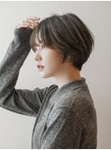 丸みショート/ショートボブ/ショートカット/銀座