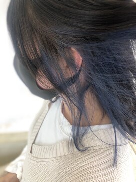 シー(See.) インナーカラーブルー