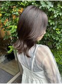 ミディアムレイヤースタイル