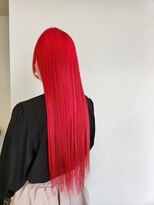 榮(Salon de 榮) ロングヘア×派手髪