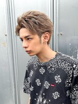 アーリー(Ali'i)&nbsp;爽やか束感アップバングツーブロックマッシュかき上げ刈り上げ