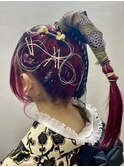 成人式　振袖　ヘアセット