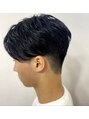 メンズカット バイ ソイクフ(メンズカット by SOY-KUFU)&nbsp;頭の形が綺麗に見えるセンターパート！