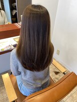マーリャヘアー(mallia hair)&nbsp;レイヤースタイルストレート縮毛矯正小顔スタイル