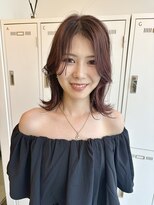デュノヘアー 神戸三宮店(DUNO hair)&nbsp;ピンクベージュ/顔まわり似合わせカット