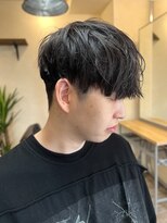 アメリ ココロ 南森町店(Ameri cocoro.)&nbsp;【ブラウン/ショート/メンズカット】#Ameri