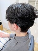 癖を活かした大人ゆるふわセンターパート