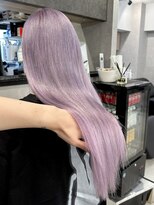 ロウル 渋谷(LOWRL)&nbsp;ホワイトラベンダー/ブリーチ/エクステ