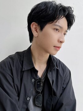 トルネード(TORNADO) 外国人風フェードパーマ アップバング 刈り上げ  A0124