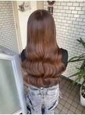 ダウンアレンジ　巻き髪　ヨシンモリ