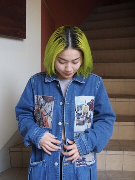 コレットヘアー ザモリオカ(Colette HAIR the MORIOKA) ♪ライムグリーン♪