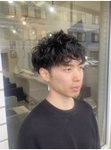 シャドウパーマ/マッシュ