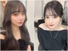【小顔効果】前髪カット￥1100＃南方#おくれ毛#もみれ毛#前髪