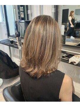 ファーム 大崎店(FAAM) ハイライト×レイヤースタイル