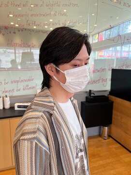 サラ ビューティ サイト 春日(SARA Beauty sight) メンズ/メンズカット/アップバング/ウルフカット/ウルフスタイル