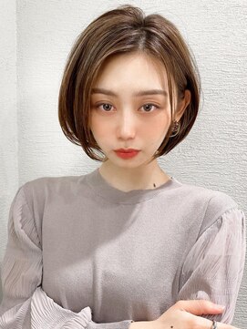 アフロート エル 大阪(AFLOAT L) 伸ばしかけ◎【丸みショート】/30代/40代/50代/大人ガーリー