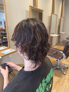 ポート(PORT) ウルフ×スパイラルパーマ☆